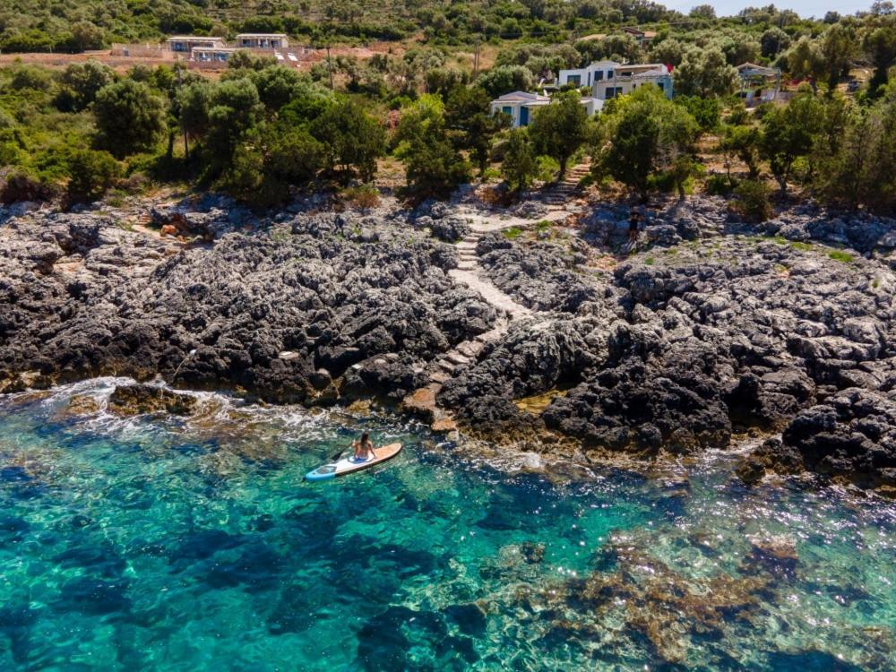Zidanos Luxurious Sea Front Villa Marandokhórion 외부 사진