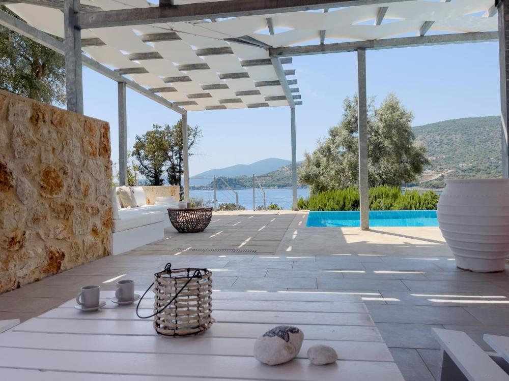 Zidanos Luxurious Sea Front Villa Marandokhórion 외부 사진