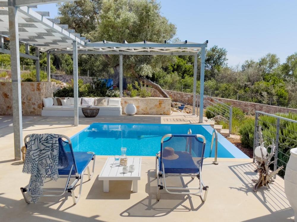 Zidanos Luxurious Sea Front Villa Marandokhórion 외부 사진