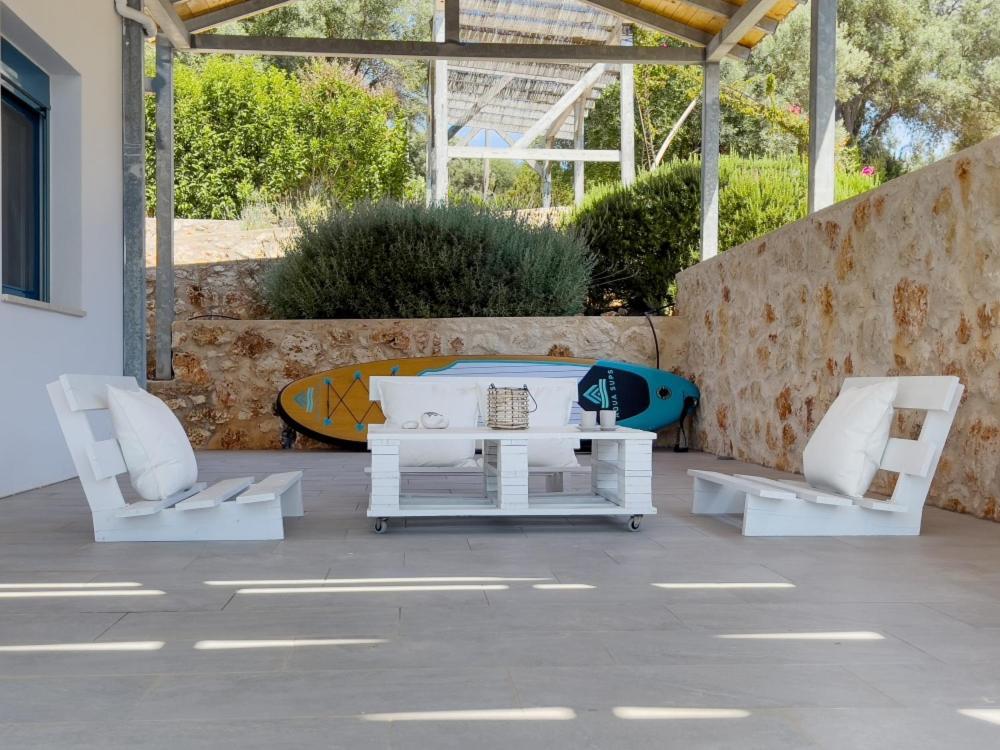 Zidanos Luxurious Sea Front Villa Marandokhórion 외부 사진